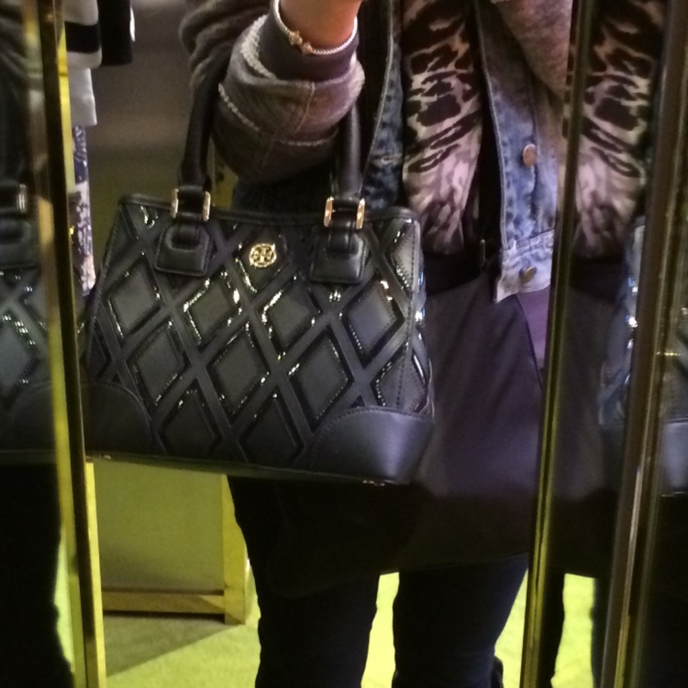 Tory Burch black purse